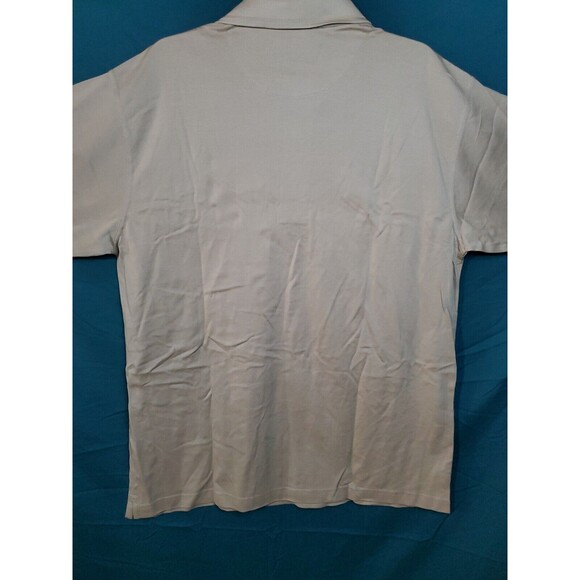 Budweiswer Clydesdales Gold Tri-Mountain Polo Shirt 100% Mercerized Cotton Large - Picture 7 of 8